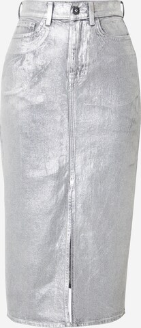 ONLY Skirt 'BIANCA' in Silver: front