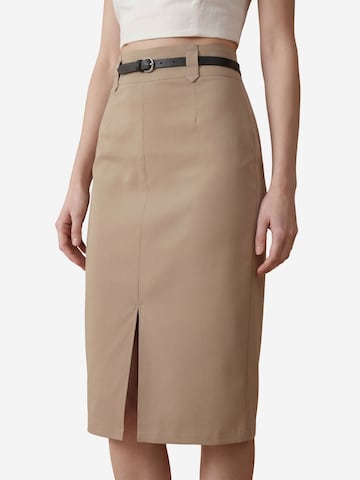 Jupe My fashion en beige
