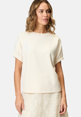 zero Shirt in Beige: voorkant