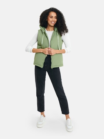 Threadbare Vest 'Shelly' in Green