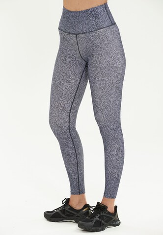 ENDURANCE Slim fit Workout Pants 'Mival' in Blue: front