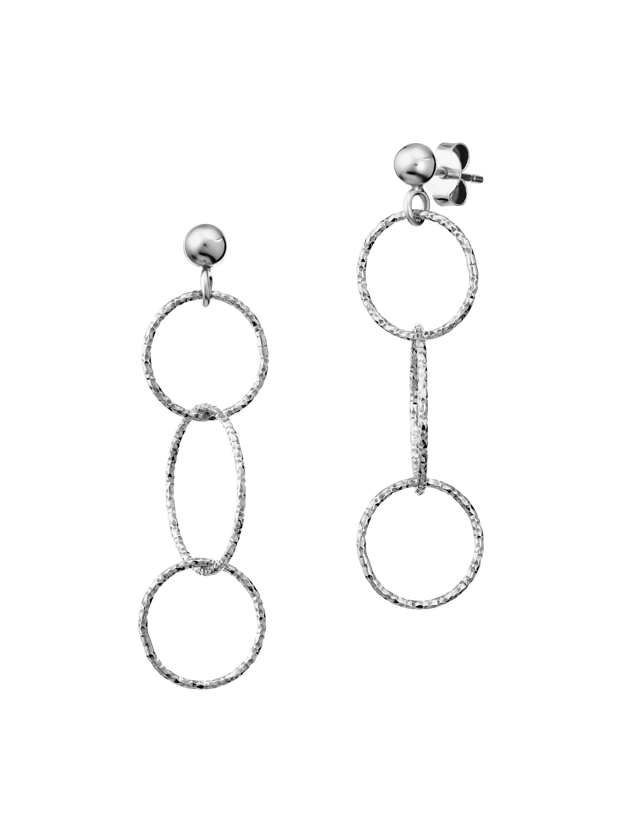 DerKettenmacher Earrings in Silver: front