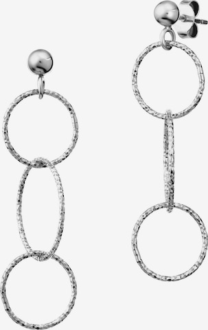 Boucles d'oreilles DerKettenmacher en argent : devant