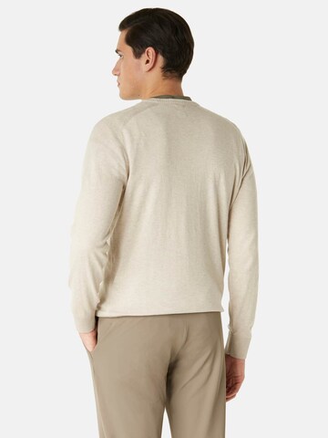 Boggi Milano Sweter w kolorze beżowy