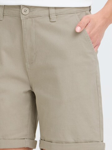 Oxmo Regular Trousers ' OXKvita ' in Beige