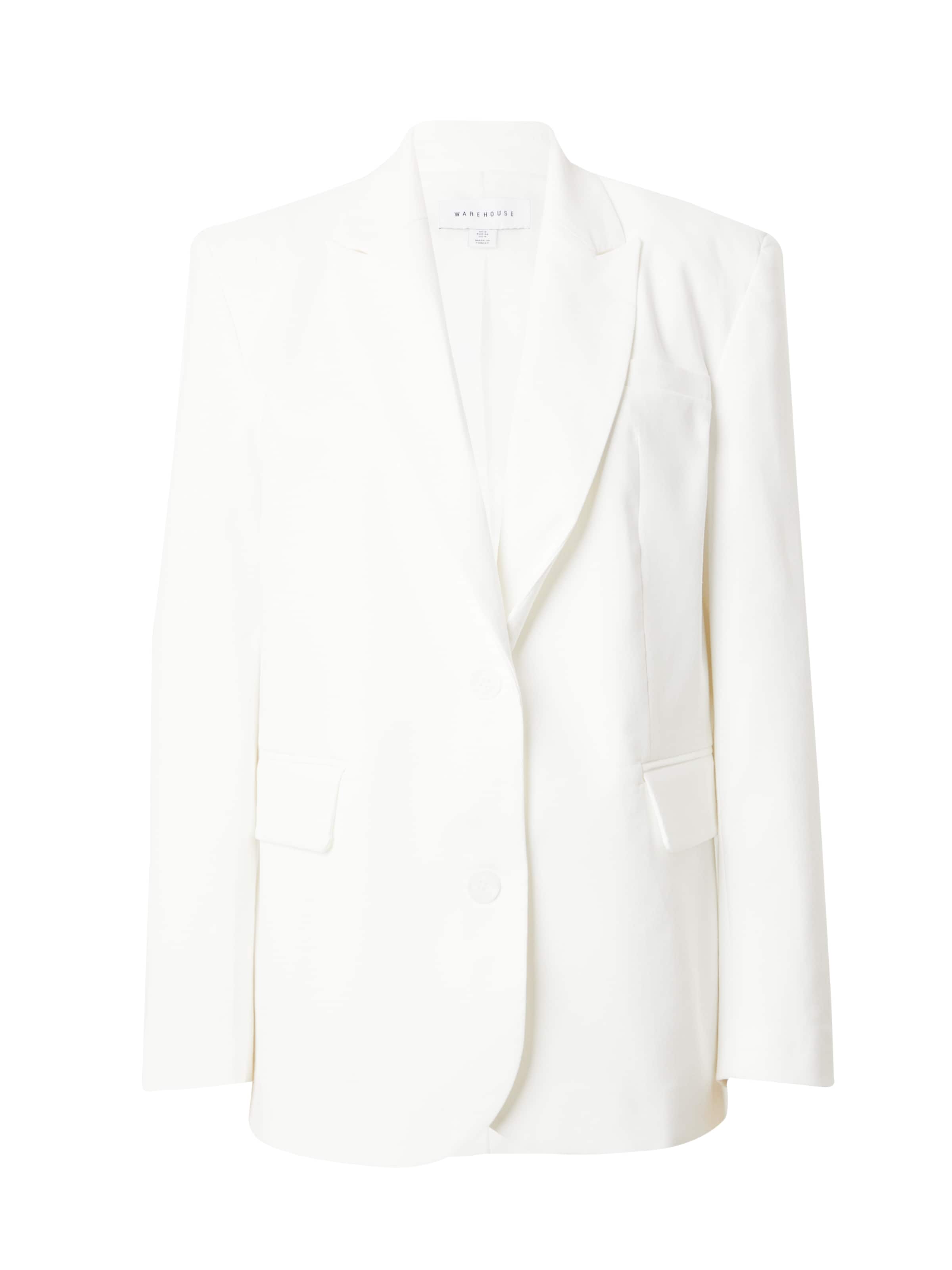 Warehouse Blazer in White: front