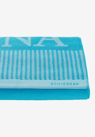 SCHIESSER Towel 'Rom' in Blue