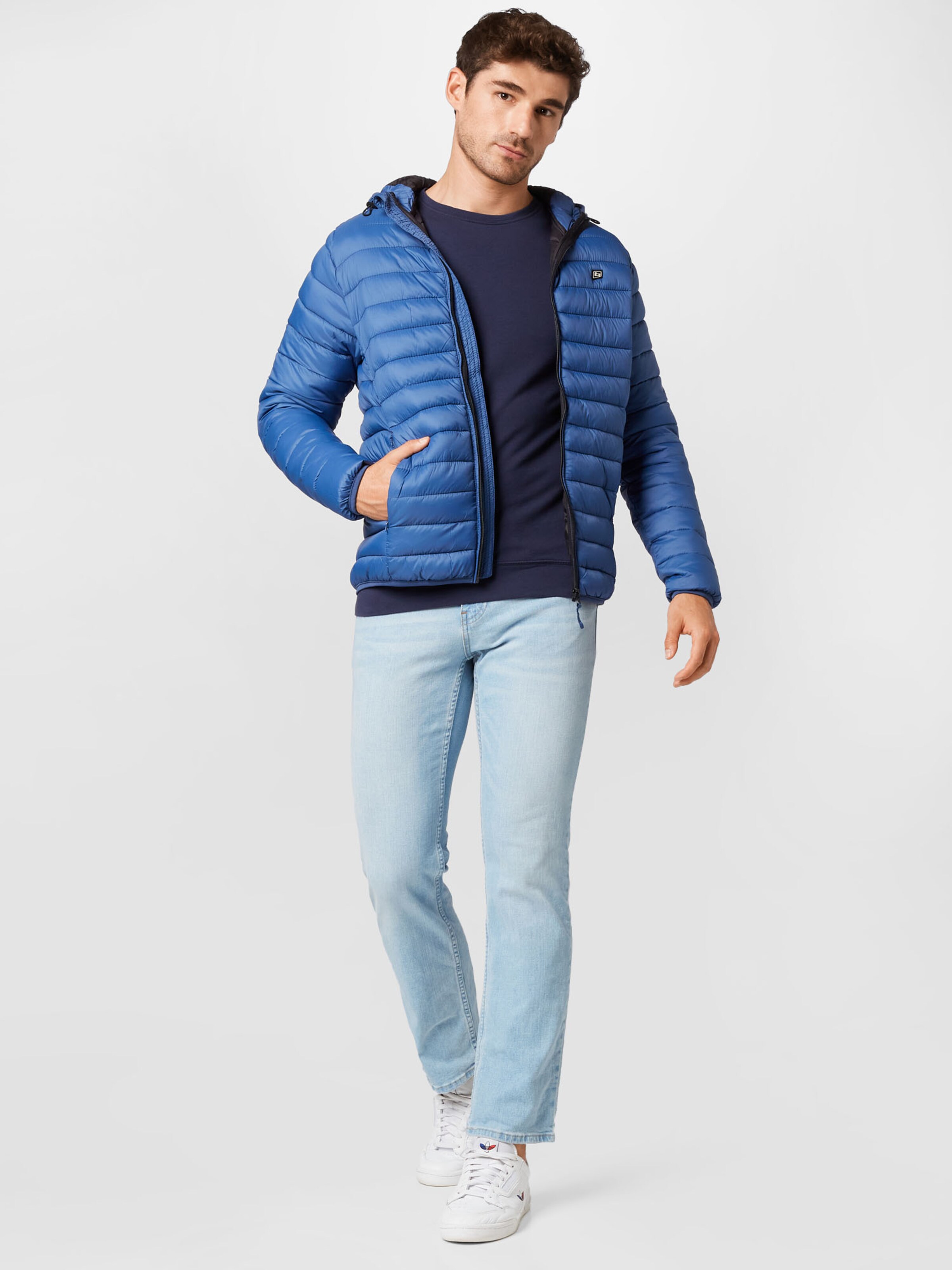 Royal blue top winter jacket