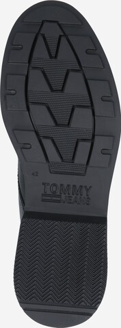 Tommy Jeans Šněrovací boty – černá