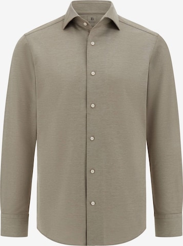 Camicia di Boggi Milano in verde: frontale