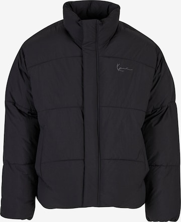 Karl KaniZimska jakna - crna boja: prednji dio