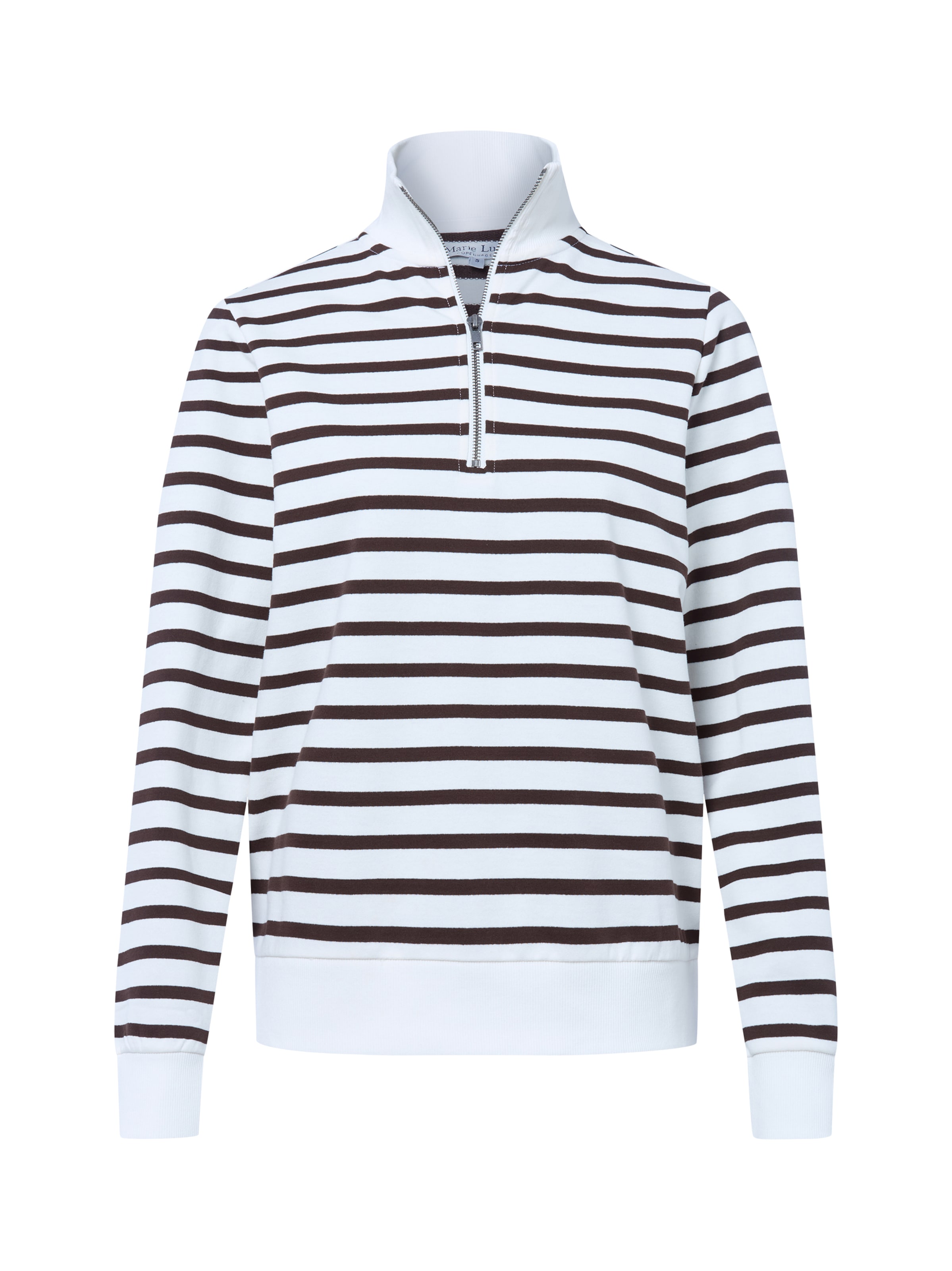 Marie Lund Sweatshirt in Braun: Vorderseite