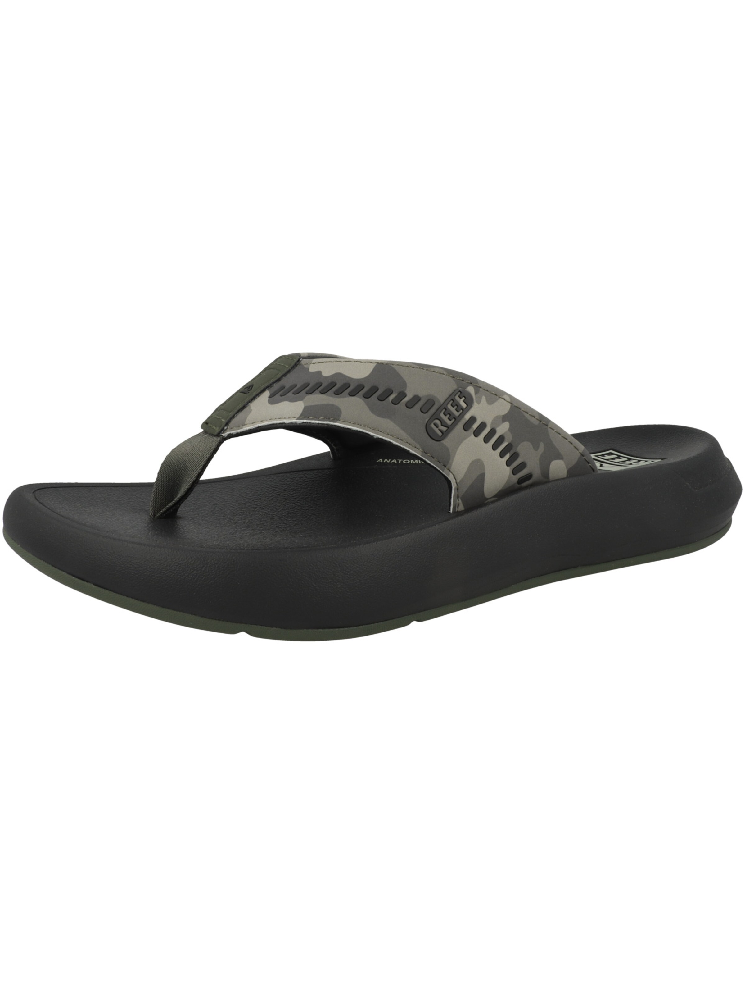 REEF Strand-/badschoen in Groen: voorkant