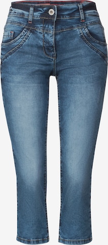 CECIL Slim fit Jeans 'Scarlett' in Blue: front