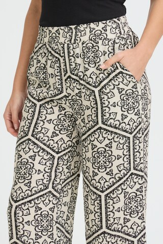 Regular Pantalon 'OLINE' Fransa en beige