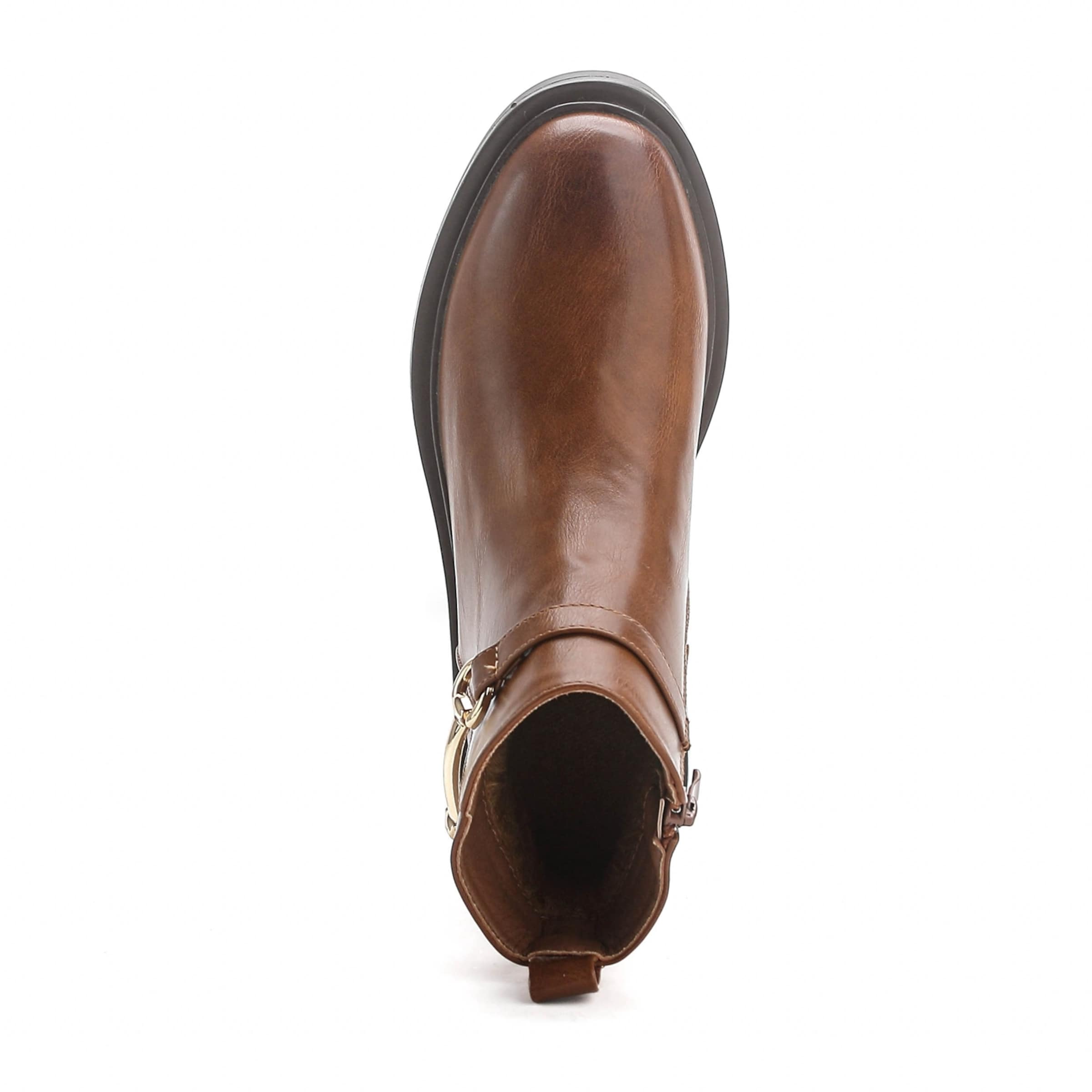 Ankle boots di Elara in marrone