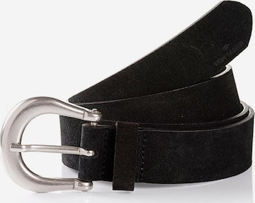 TOM TAILOR Belt 'Amber' in Black