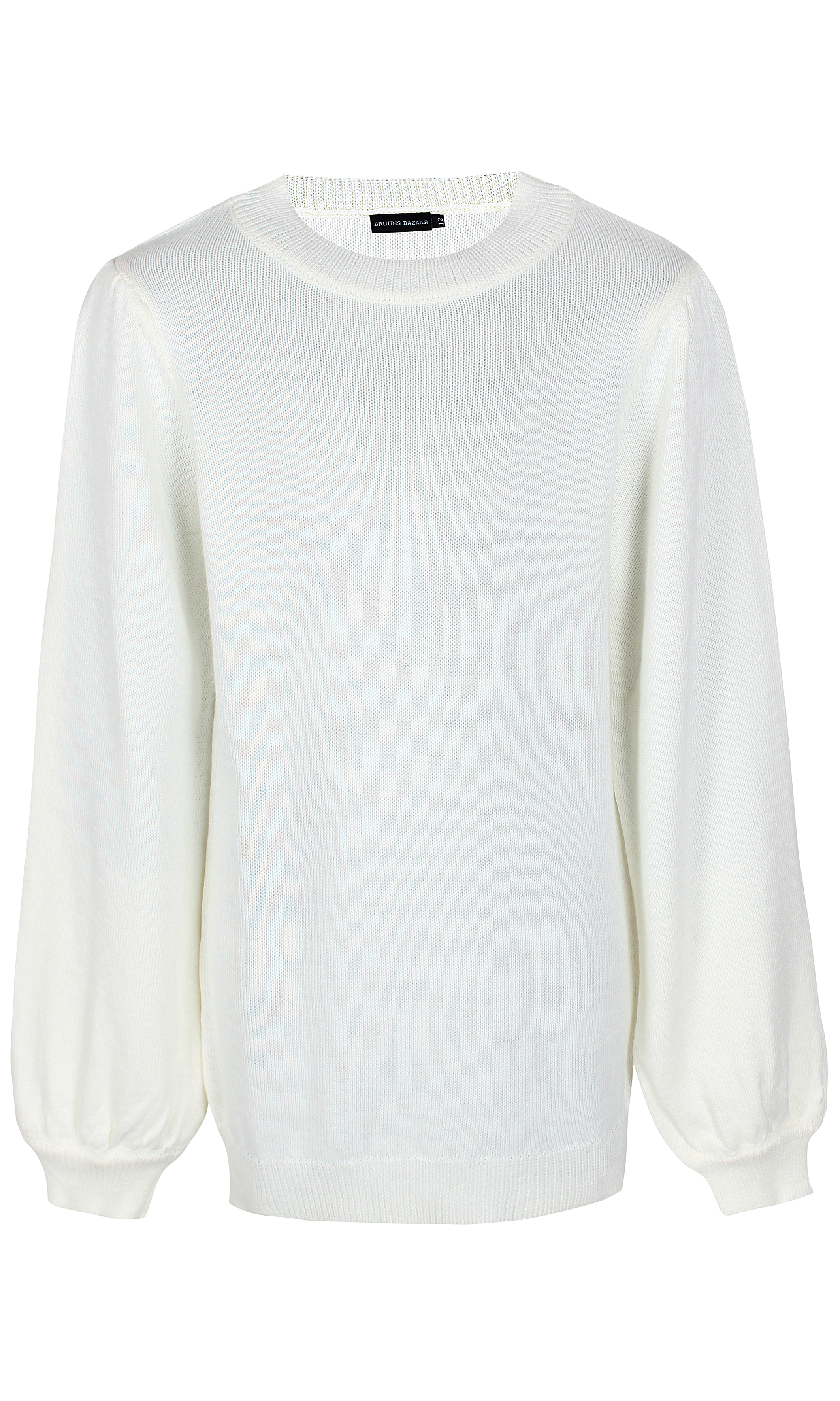 Bimba Ragazza (taglie 140-176) Bruuns Bazaar Kids Pullover Dagfrid in Offwhite Bimba Ragazza (taglie 140-176) Bruuns Bazaar Kids Pullover Dagfrid in Offwhite