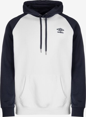 Sweat de sport UMBRO en blanc : devant