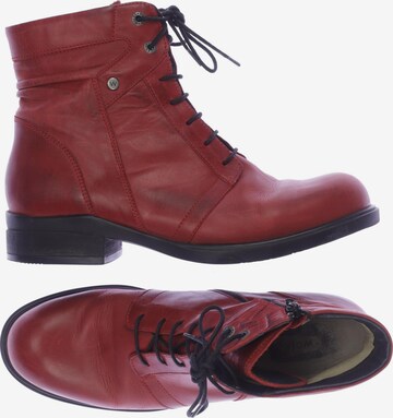 Wolky Dress Boots in 42 in Red: front