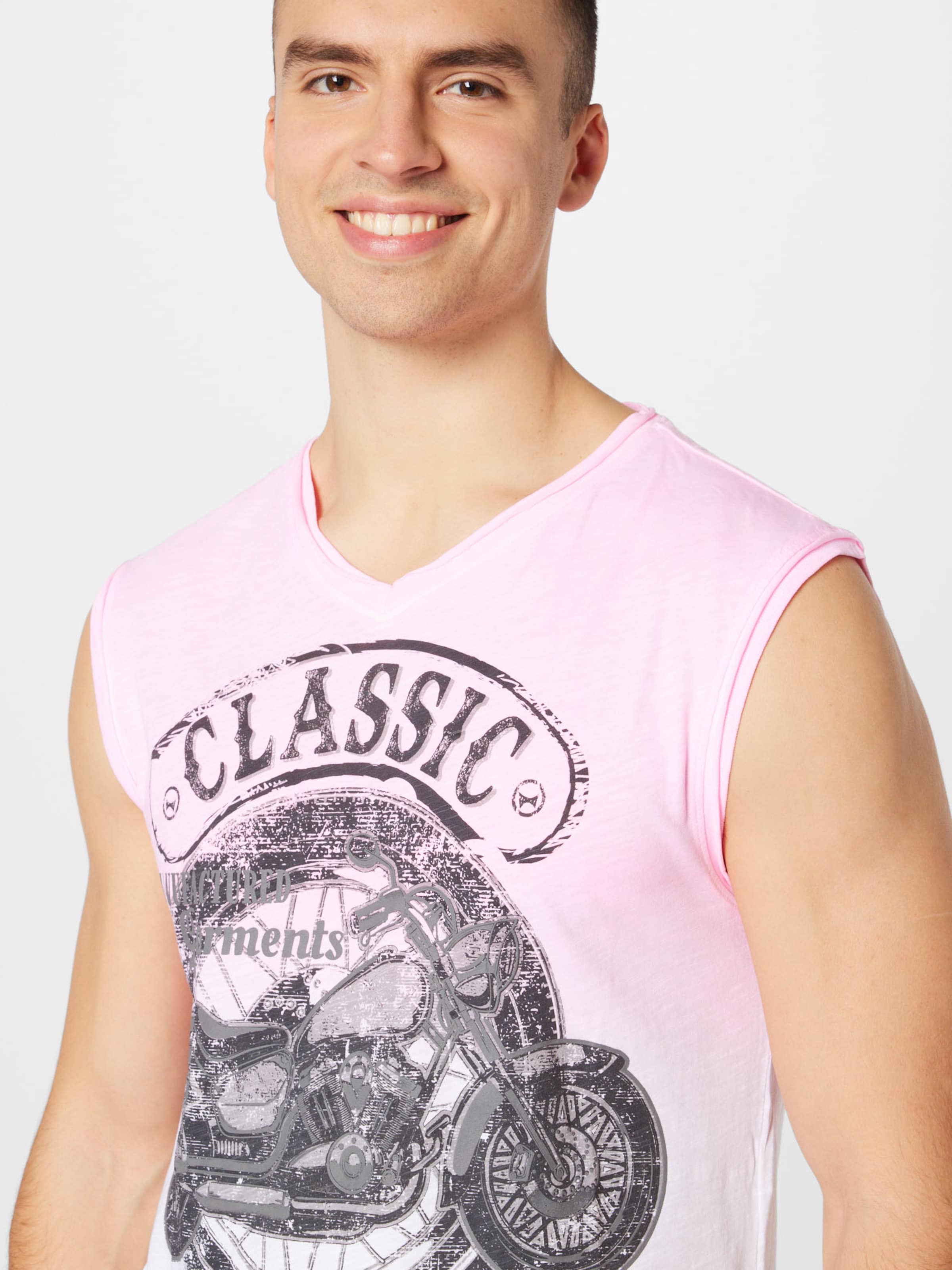 CAMP DAVID T-Shirt in ABOUT Neonpink | YOU