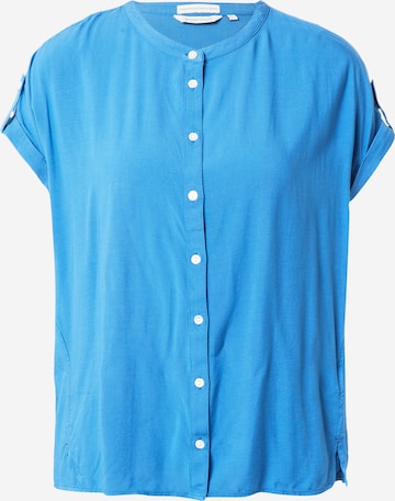 TOM TAILOR Blouse in Blauw: voorkant