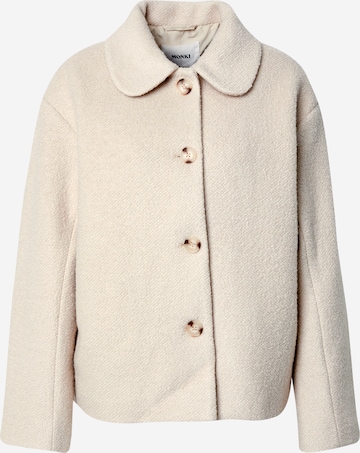 Monki Välikausitakki värissä valkoinen: etupuoli