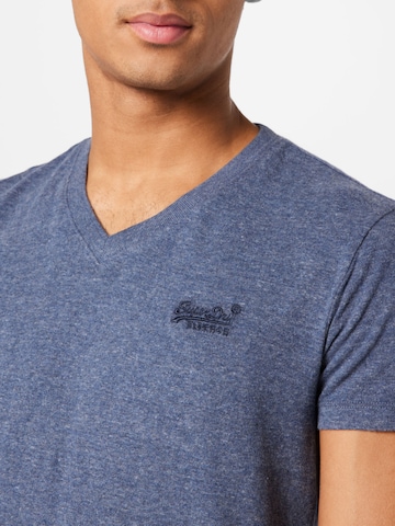 T-Shirt Superdry en bleu