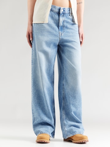 REPLAY Wide Leg Jeans 'CARY' i blå: forside