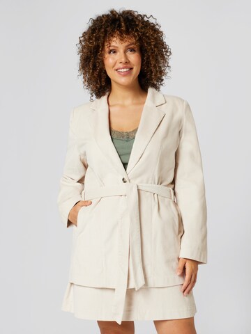 A LOT LESS Blazer 'Jessica' in White: front