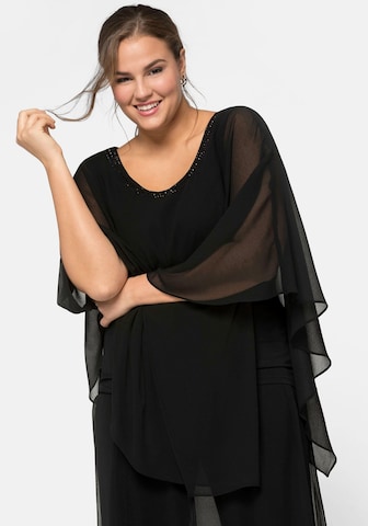 SHEEGO Tunic in Black: front