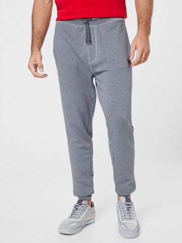 BOSS Orange Tapered Pants 'Sestart 1' in Grey: front