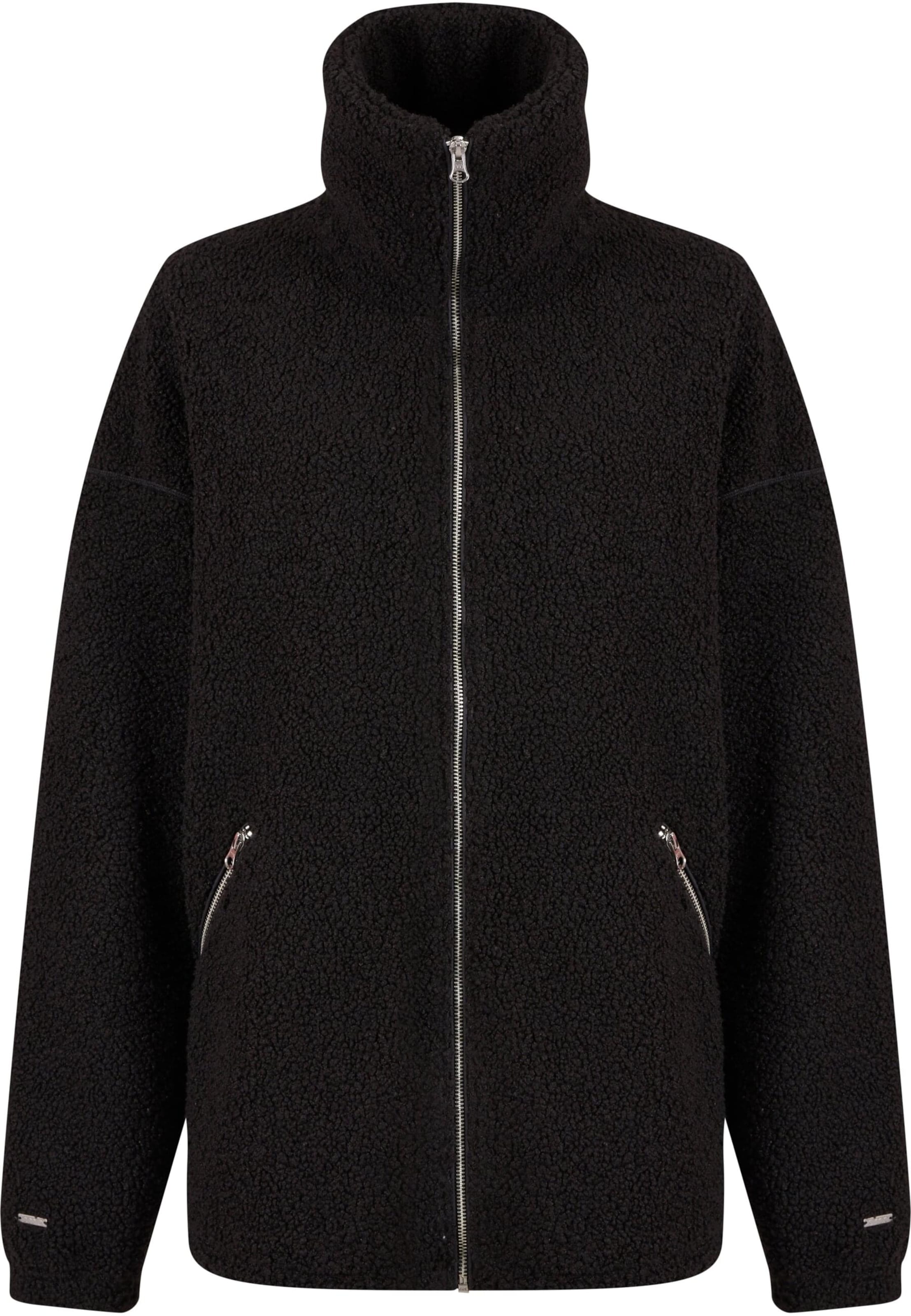 Aim'n Přechodná bunda – černá: přední strana