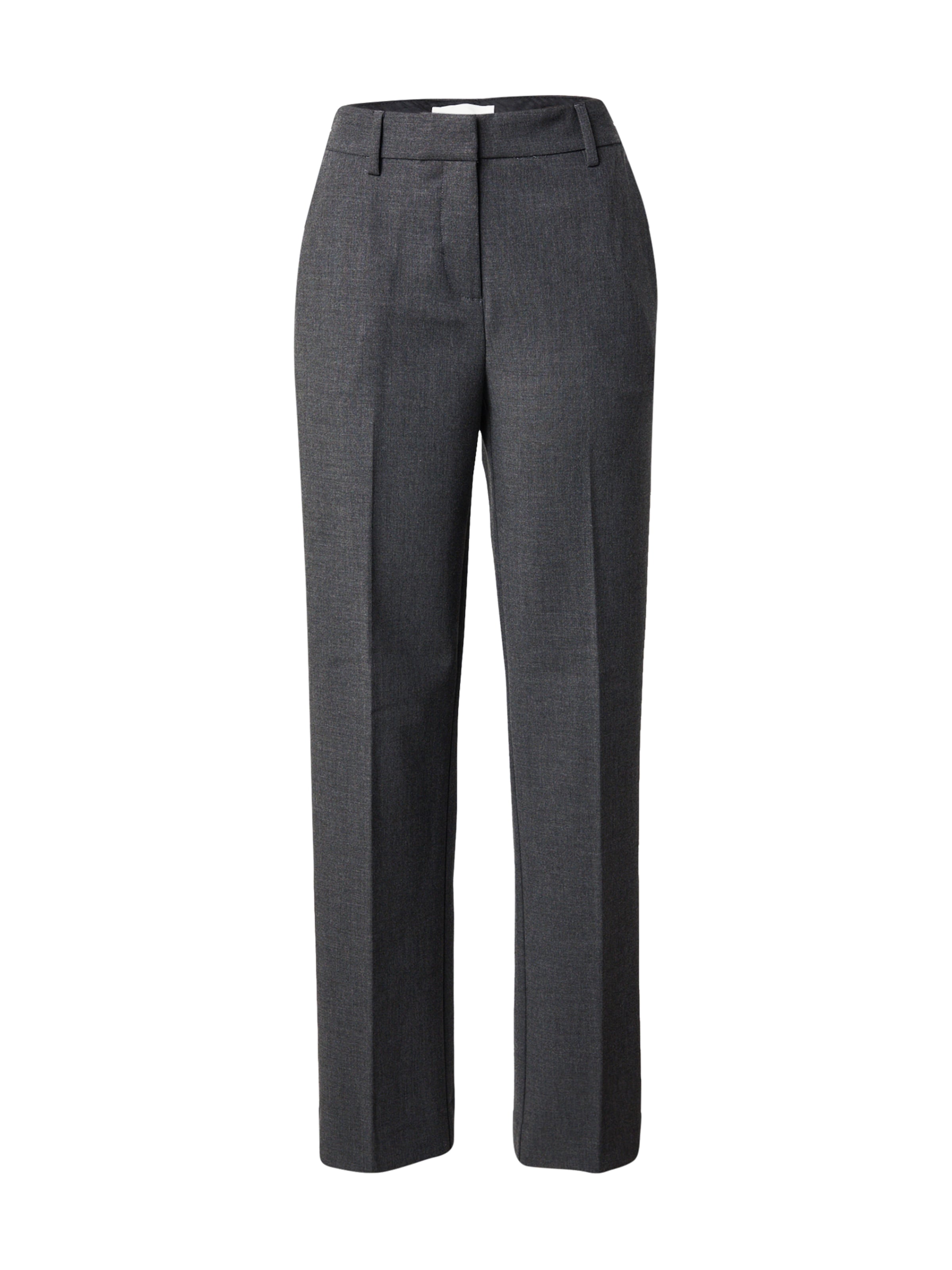 MSCH COPENHAGEN - regular Pantalón de pinzas 'Hada Henrike' en gris: frente