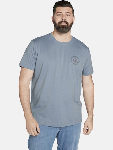 Charles Colby T-Shirt ' Earl Jasper ' in Blau: predná strana