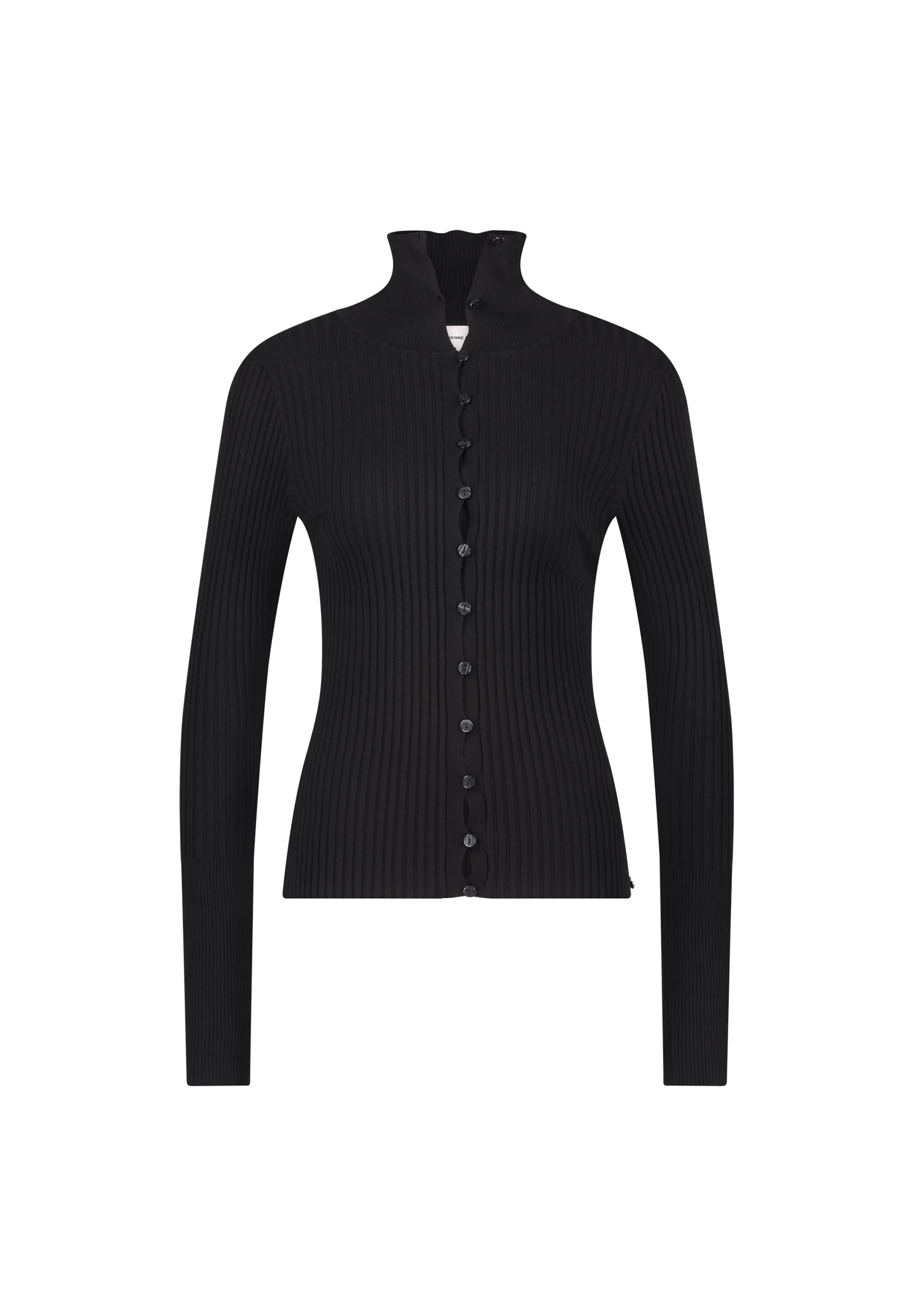 Fabienne Chapot Strickjacke in Schwarz: Vorderseite