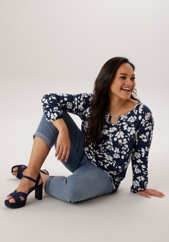 Aniston Shirt in Blau