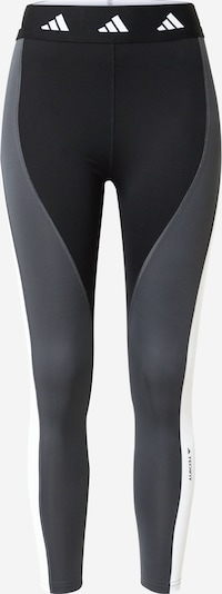 ADIDAS PERFORMANCE Športové nohavice - tmavosivá / čierna / biela, Produkt