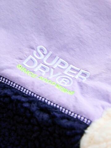 Geacă de primăvară-toamnă de la Superdry pe mov