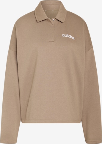 ADIDAS PERFORMANCE - Sweatshirt de desporto em verde: frente
