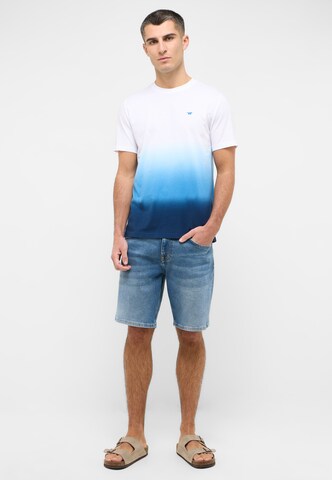 MUSTANG T-Shirt 'Austin' in Blau