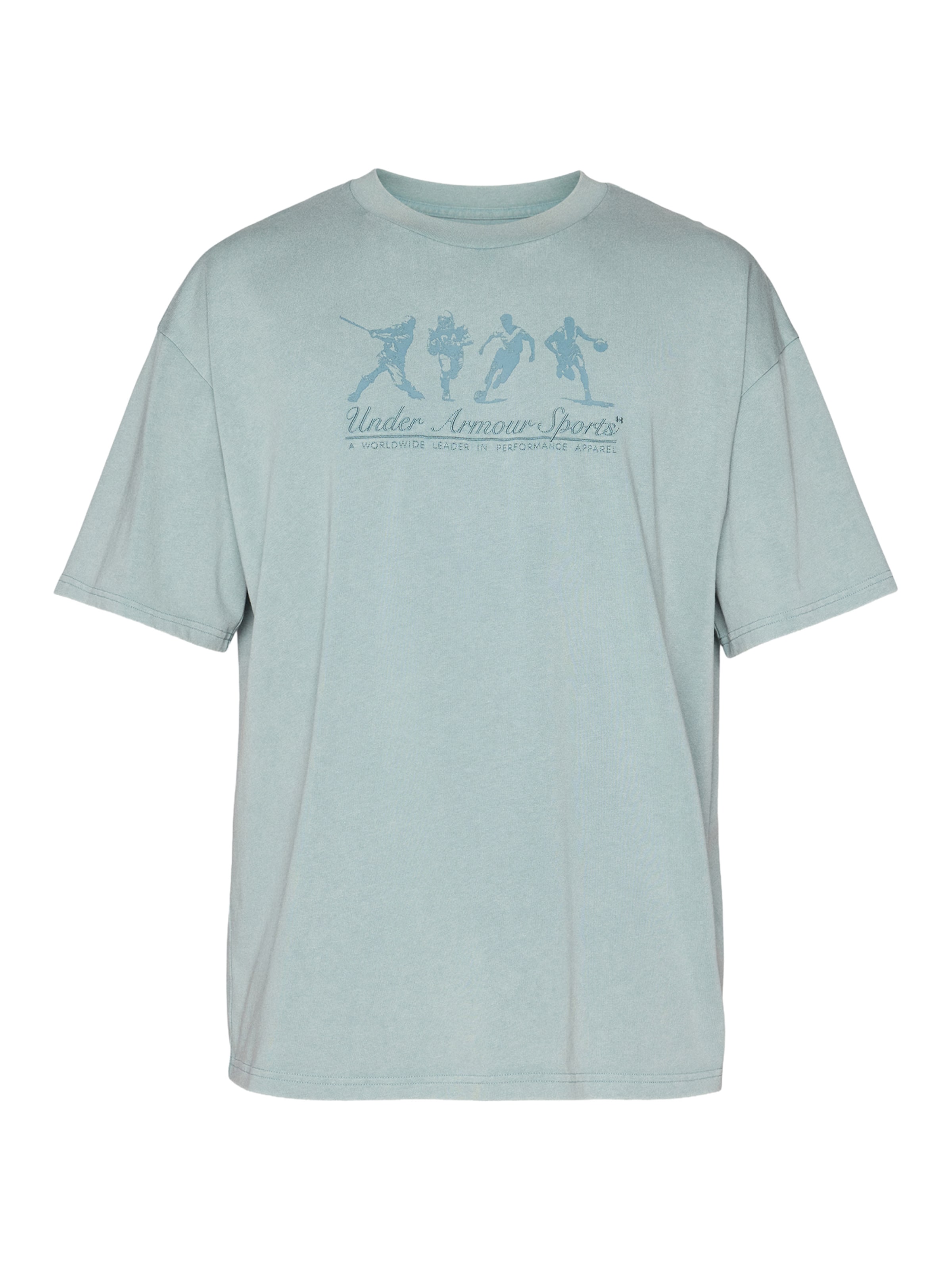 UNDER ARMOUR - Camiseta funcional 'ATHLETES' en azul: frente