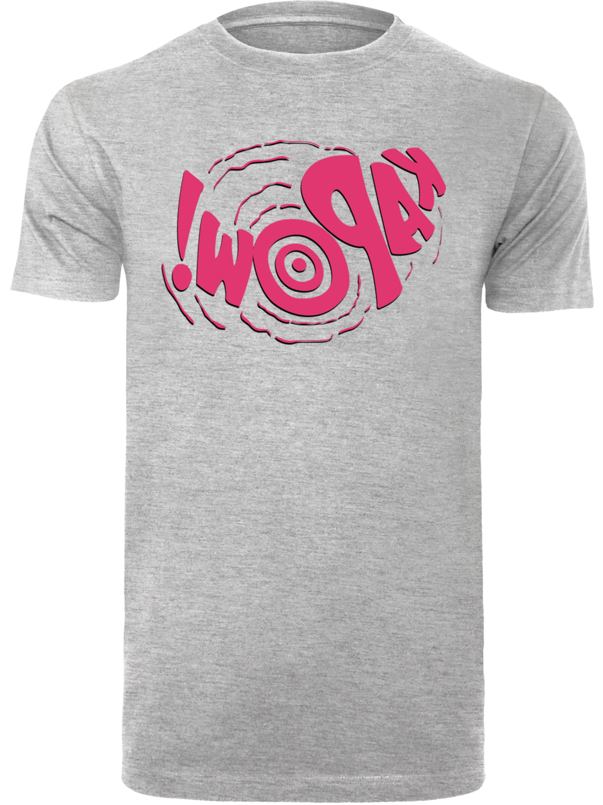 F4NT4STIC Shirt 'DC Comics Superhelden Batman Kapow' in Grey: front