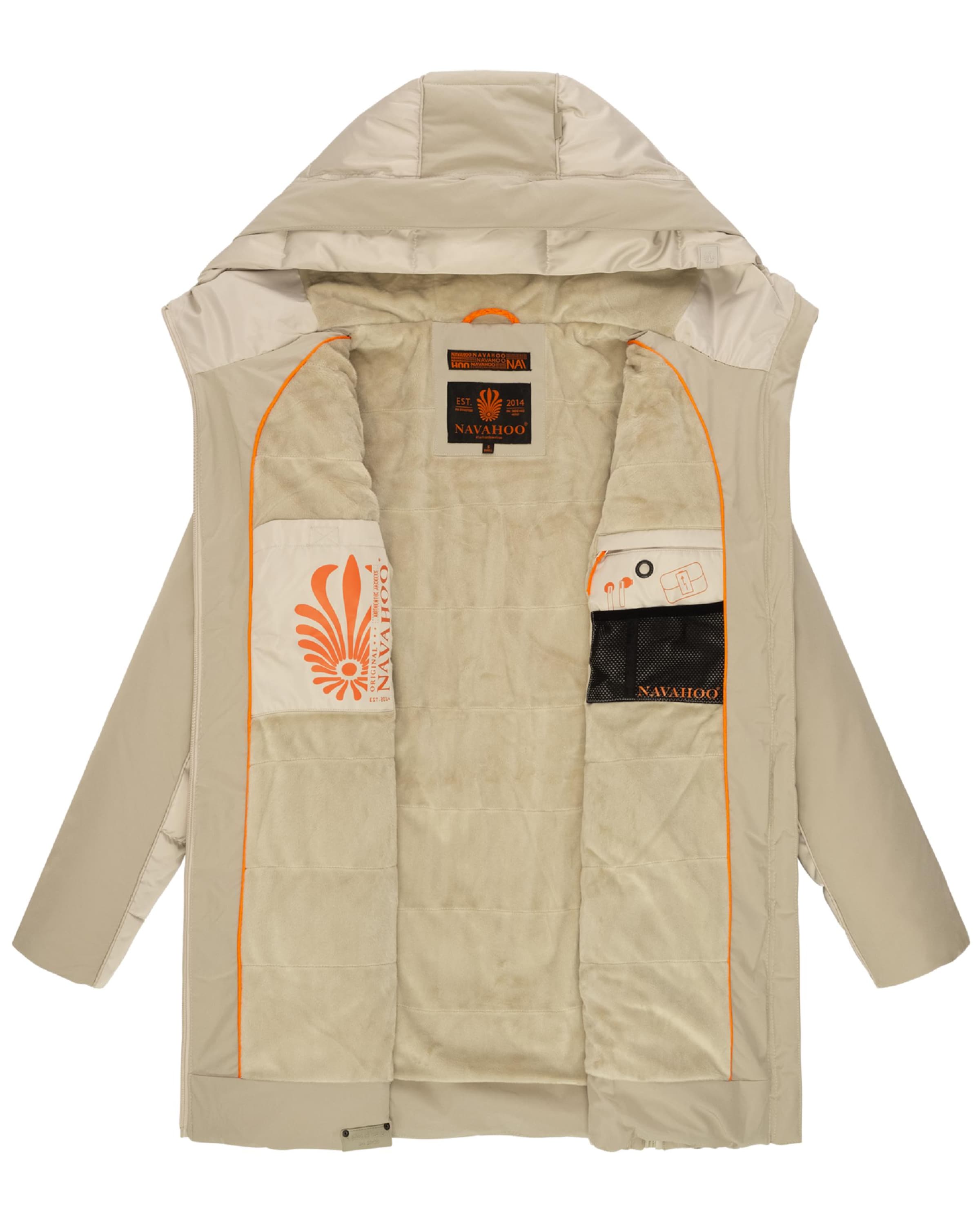 NAVAHOO Зимняя куртка 'Kätzchen' в Бежевый