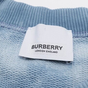 BURBERRY Sweatshirt / Sweatjacke S in Blau