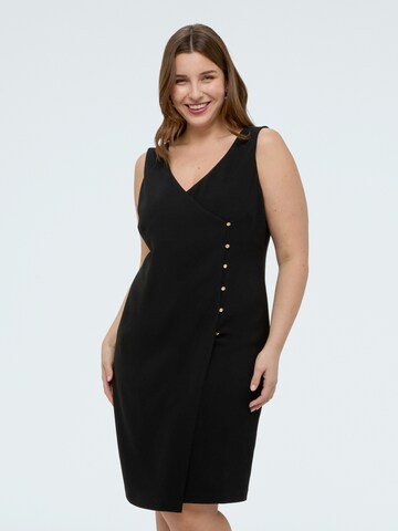 Fiorella Rubino - Vestido en negro: frente