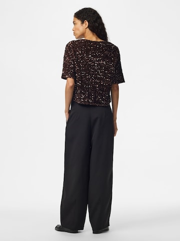 PIECES Bluse 'PCKAMMY' in Braun
