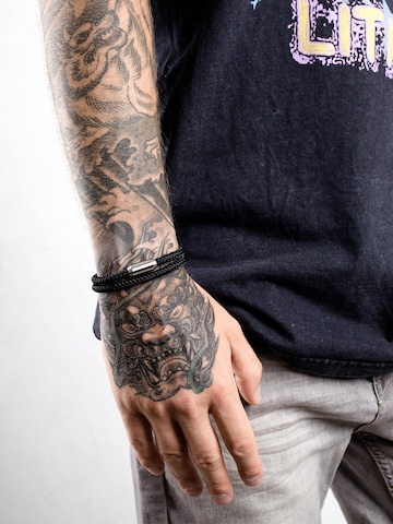 Akitsune Bracelet 'Mare' in Silver: front