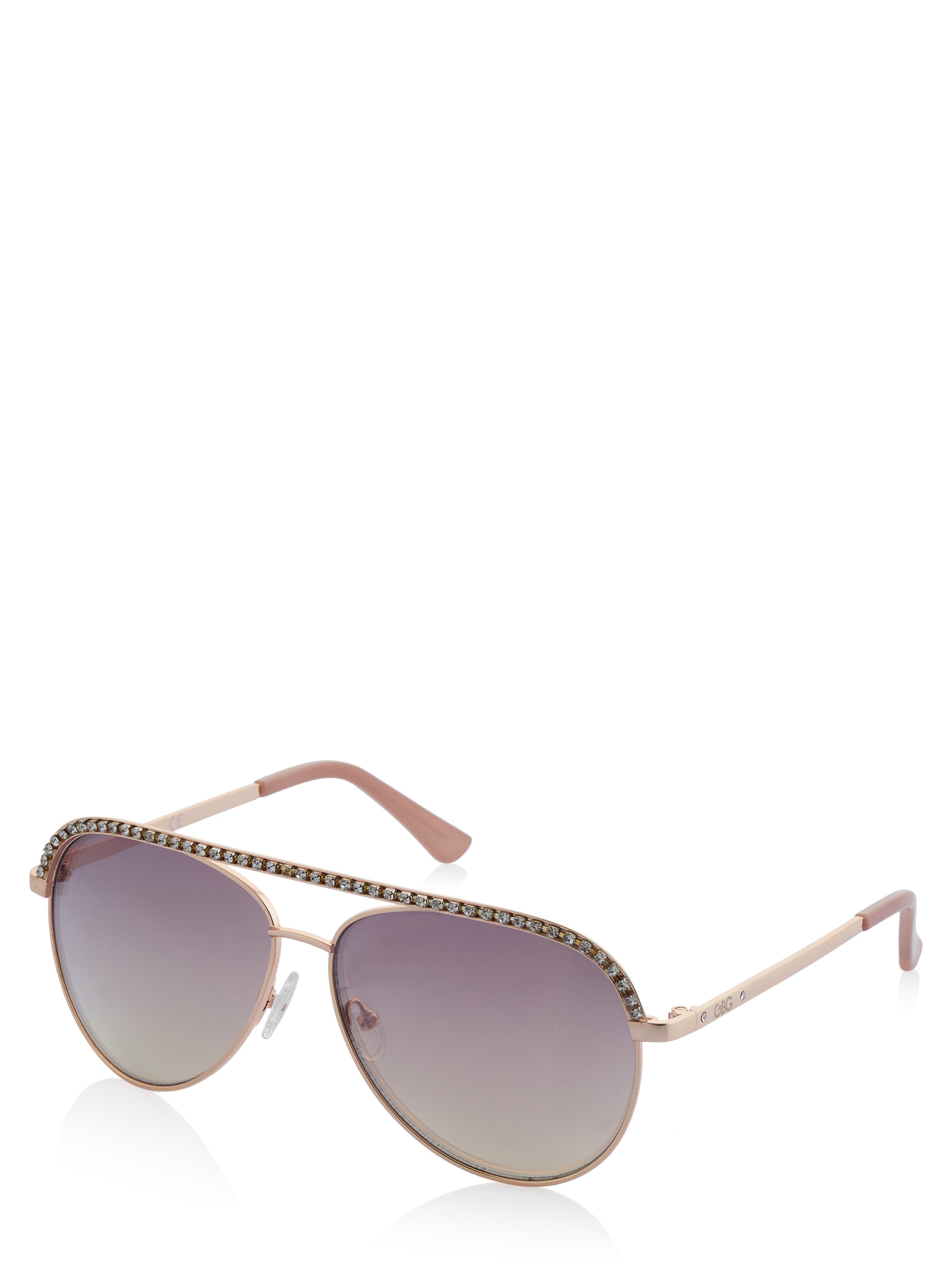 Lunettes de soleil 'Marciano by Guess Sonnenbrille' GUESS en or : devant