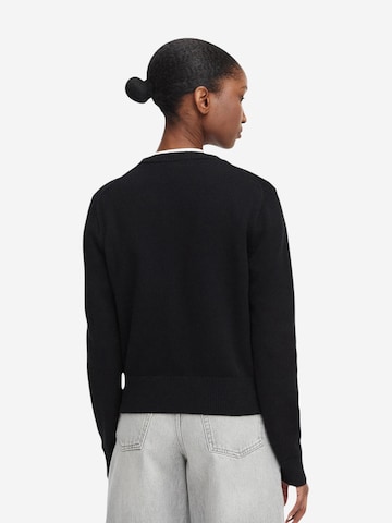 Calvin Klein Jeans Pullover 'LV047G322G' i sort